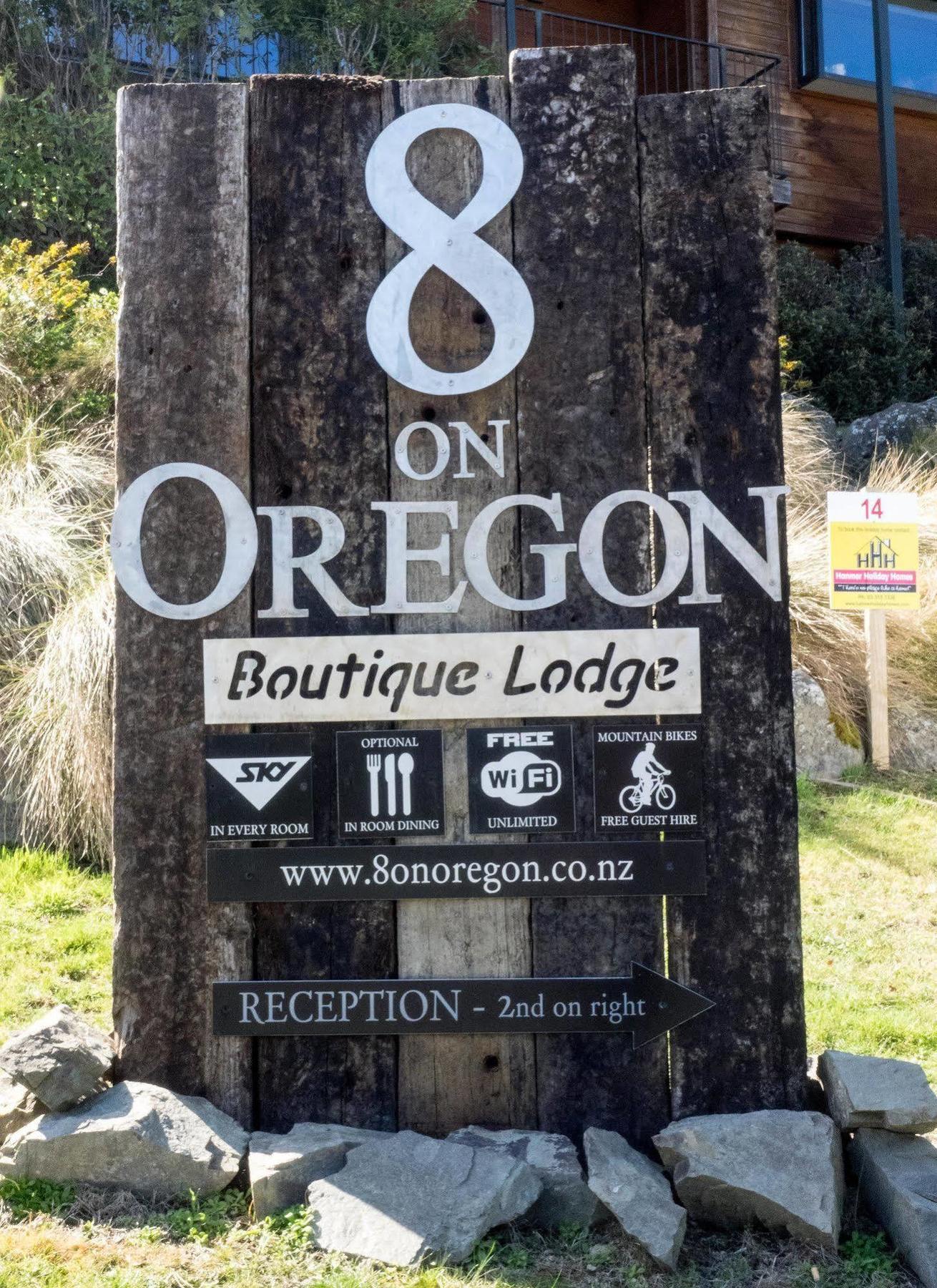 8 On Oregon Boutique Lodge Hanmer Springs Exteriör bild